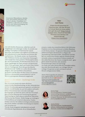 Vorschauseite 4: Personenzentriert betreuen durch das Jahr