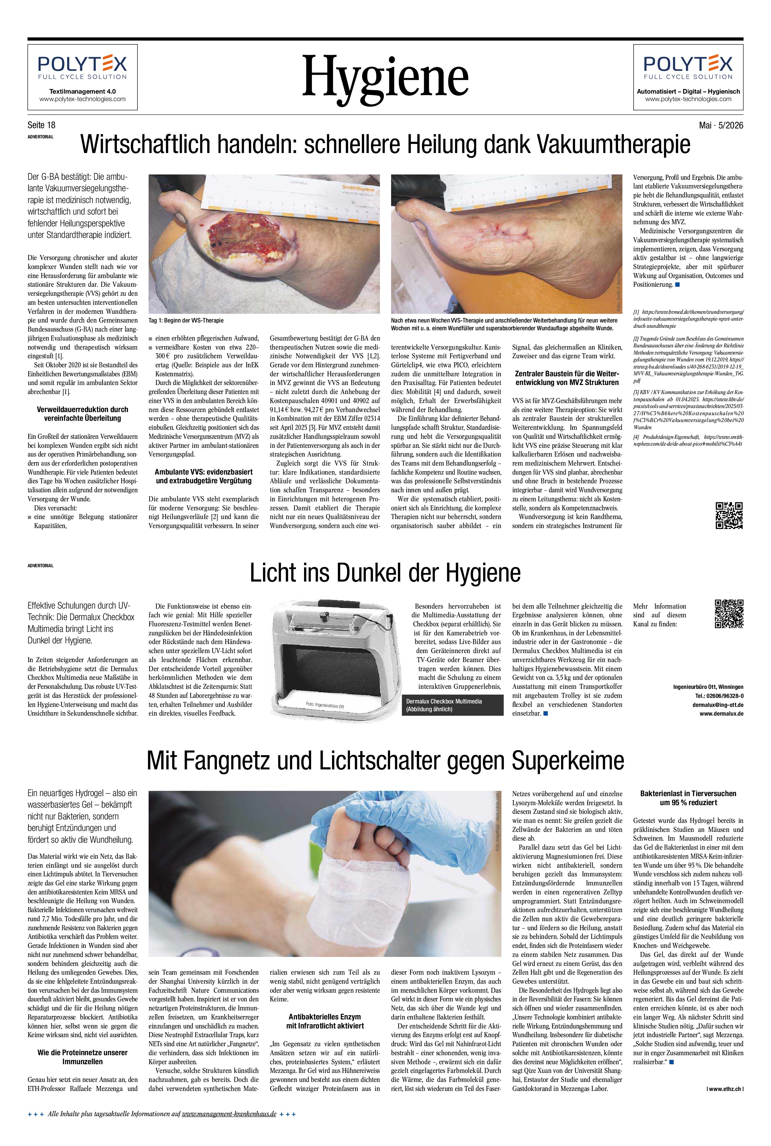 Vorschauseite 1: Hygiene