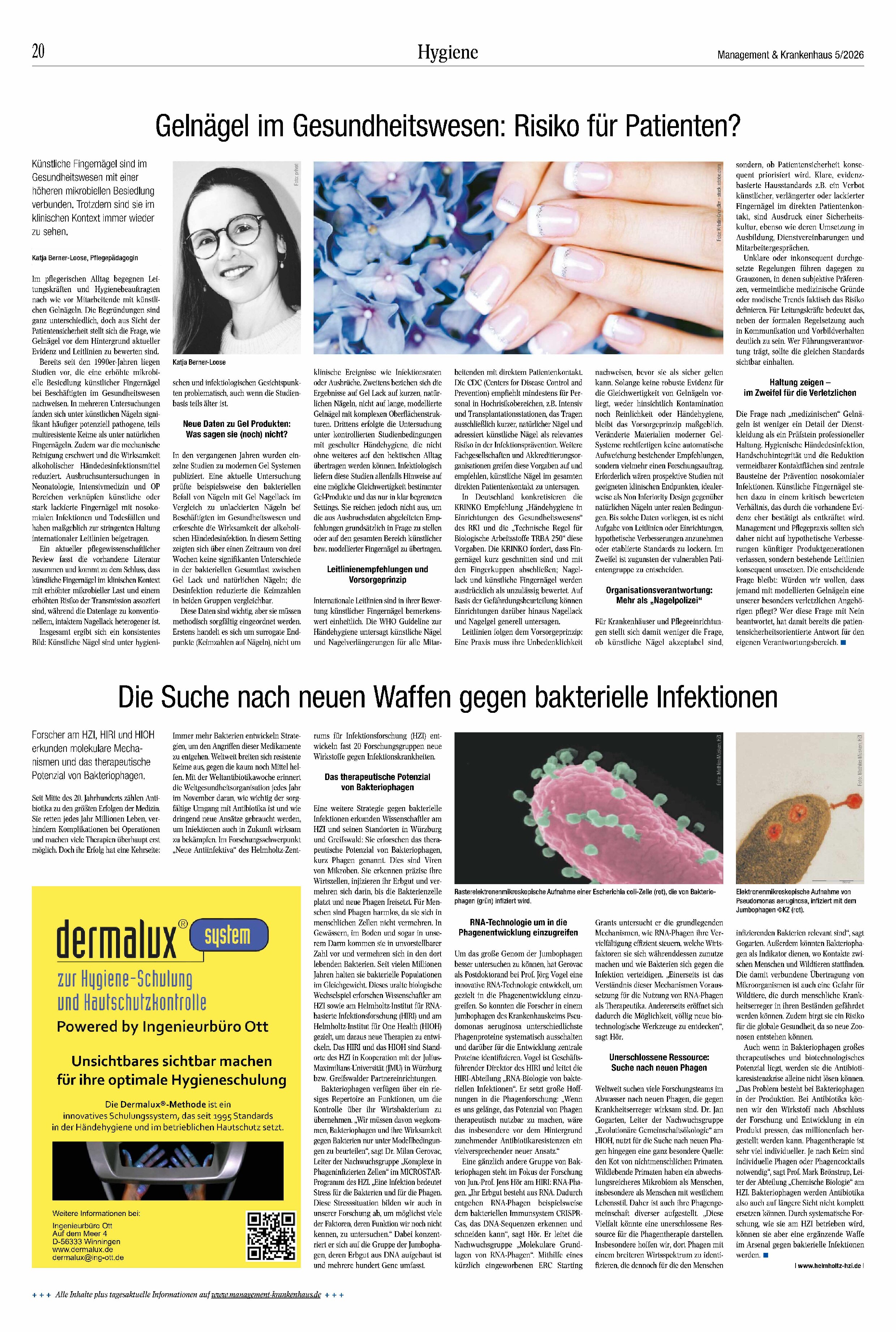 Vorschauseite 3: Hygiene