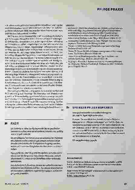 Vorschauseite 4: Multiprofessionelle Diabetestherapie für ältere Patienten