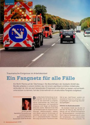 Vorschauseite 1: Traumatische Ereignisse im Arbeitskontext Ein Fangnetz für alle Fälle