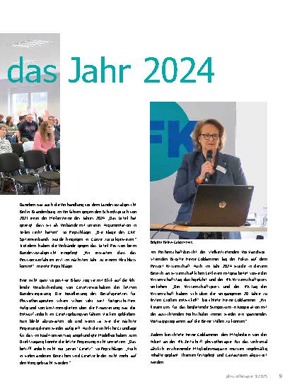 Vorschauseite 2: FK-Jahreshauptversammlung: Das war das Jahr 2024