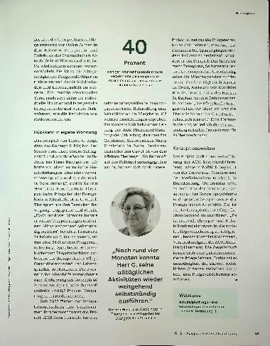 Vorschauseite 2: Reha und Pflege aus einem Guss