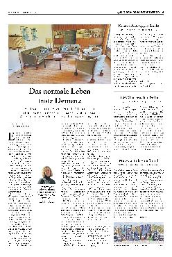 Vorschauseite 1: Das normale Leben trotz Demenz