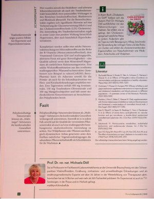 Vorschauseite 5: Statine hinterfragt Polyphenole als Alternative bei bestehendem Herz-Kreislauf-Risiko