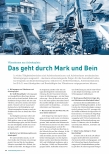 Vorschauseite 1: Vibrationen am Arbeitsplatz. Das geht durch Mark und Bein.