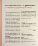 Vorschauseite 1: Aufenthaltserlaubnis für Pflegehelferinnen