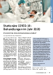 Vorschauseite 1: Stationäre COVID-19-Behandlungen im Jahr 2020: Wie viele Erlöse haben die Krankenhäuser erhalten?