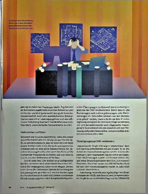 Vorschauseite 5: Warten auf Strukturreformen