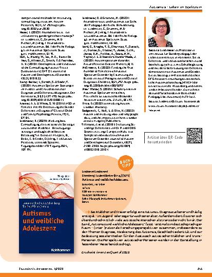 Vorschauseite 6: Mädchen und Frauen im Autismus-Spektrum