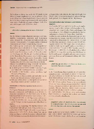 Vorschauseite 2: Gute Betreuung von Schmerz patienten ermöglichen