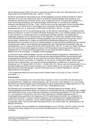 Vorschauseite 3: Zur Verfahrenspflegervergütung – § 277 Abs. 1 Satz 1