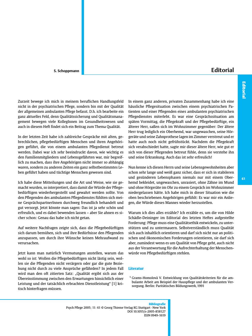 Vorschauseite 1: Editorial