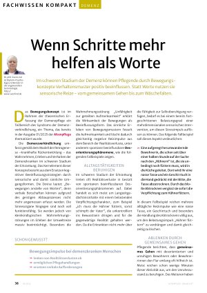 Vorschauseite 1: Wenn Schritte mehr helfen als Worte