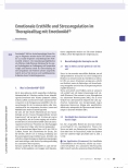 Vorschauseite 1: Emotionale Ersthilfe und Stressregulation im Therapiealltag mit EmotionAid