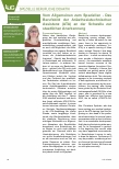 Vorschauseite 1: Vom Allgemeinen zum Speziellen - Das Berufsbild der Anästhesietechnischen Assistenz (ATA) an der Schwelle zur staatlichen Anerkennung