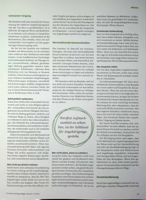 Vorschauseite 4: Ein unterschätzter Lebenswertbaustein Gespräche mit Angehörigen zur Resilienzförderung