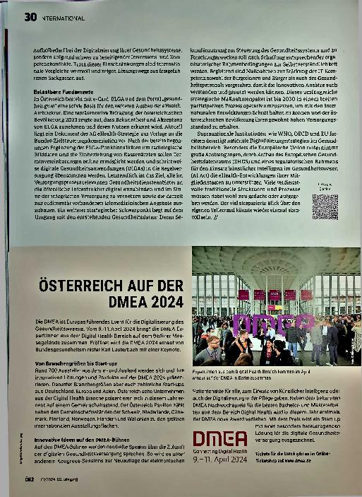 Vorschauseite 3: Immer mehr „e“ in Health