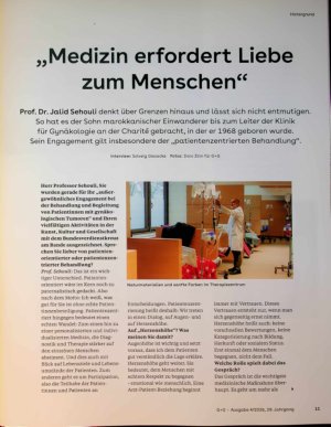 Vorschauseite 2: „Medizin erfordert Liebe zum Menschen“