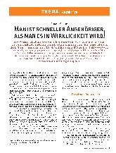 Vorschauseite 1: Man ist schneller Angehöriger, als man es in Wirklichkeit wird !
