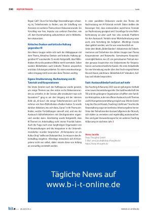 Vorschauseite 4: KI-Kompetenz als Aufgabe von Bibliotheken Bericht vom Teaching AI Barcamp an der Technischen Informationsbibliothek (TIB) in Hannover, 18. September 2025