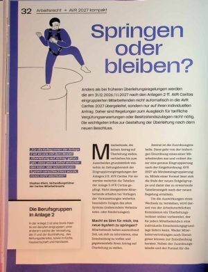Vorschauseite 1: Springen oder bleiben?