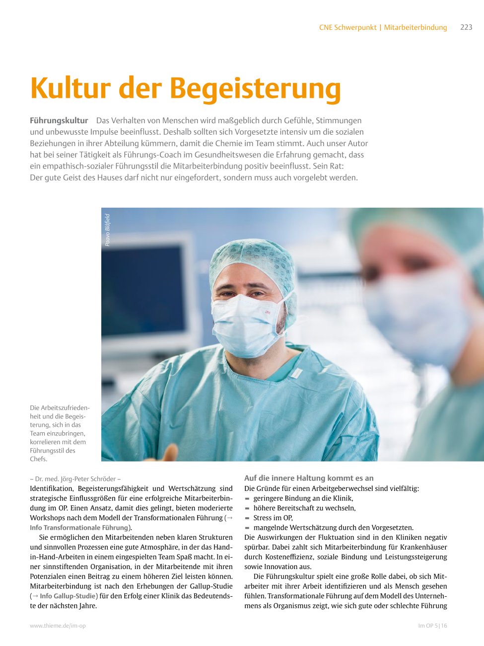Vorschauseite 1: Kultur der Begeisterung