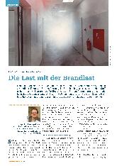 Vorschauseite 1: Betrieblicher Brandschutz: Die Last mit der Brandlast