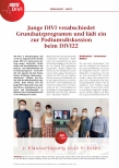 Vorschauseite 1: Junge DIVI verabschiedet Grundsatzprogramm und lädt ein zur Podiumsdiskussion beim DIVI22