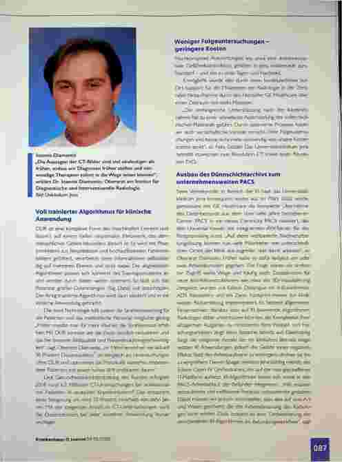Vorschauseite 2: Deep Learning in der Radiologie