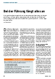 Vorschauseite 1: Bei der Führung fängt alles an.
