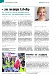 Vorschauseite 1: "Ein riesiger Erfolg"