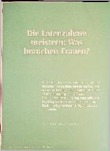 Vorschauseite 1: Die Latenzphase meistern: Was brauchen Frauen?