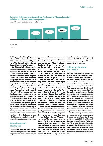 Vorschauseite 3: Krankenhaus Rating Report Jede zweite Klinik schreibt rote Zahlen