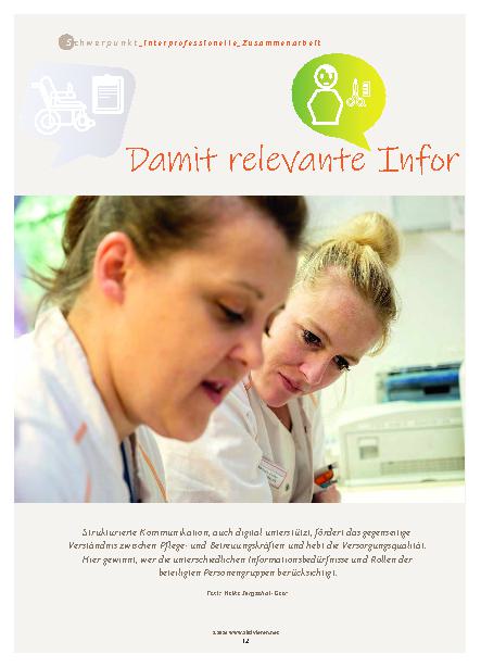 Vorschauseite 1: Damit relevante Information auch ankommt