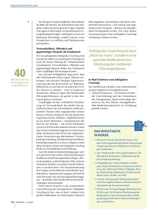 Vorschauseite 3: Gemeinsam wachsen, erfolgreich führen
