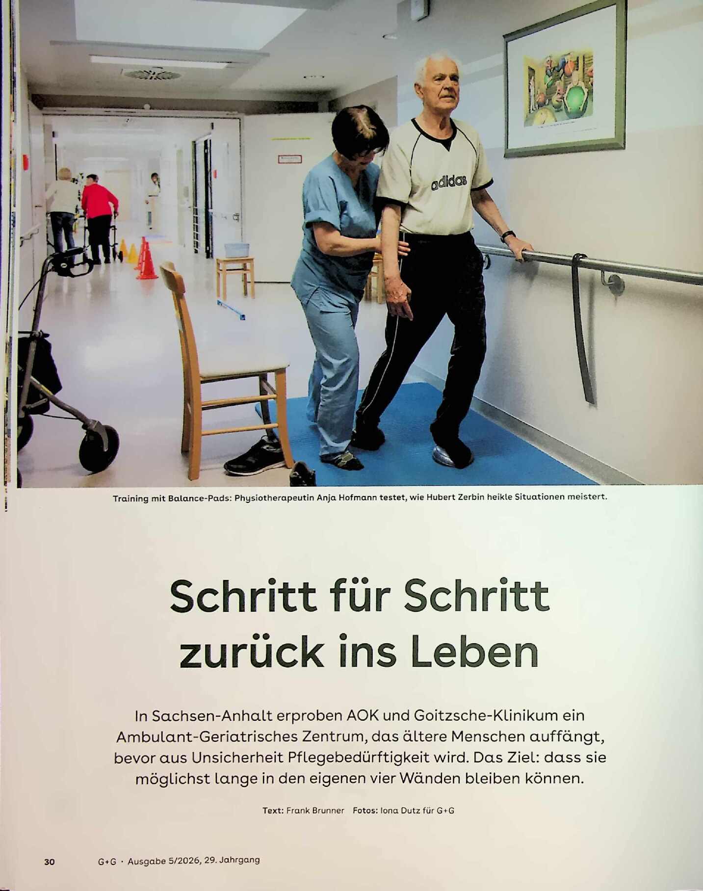 Vorschauseite 1: Schritt für Schritt zurück ins Leben