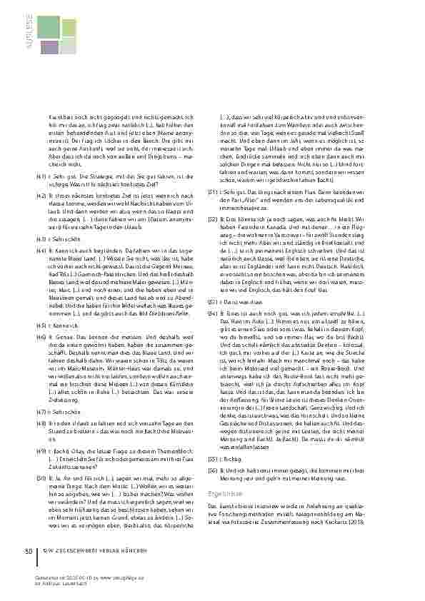Vorschauseite 5: Lebenspläne älterer Menschen mit nicht heilbarer Krebserkrankung Teil 1