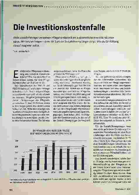 Vorschauseite 1: Die Investitionskostenfalle