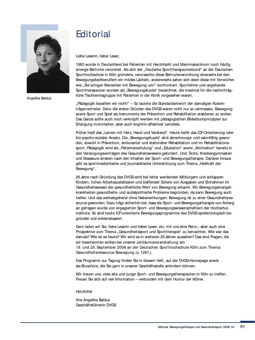 Vorschauseite 1: Editorial