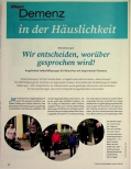 Vorschauseite 1: Wir entscheiden, worüber gesprochen wird! Angeleitete Selbsthilfegruppe für Menschen mit beginnender Demenz.