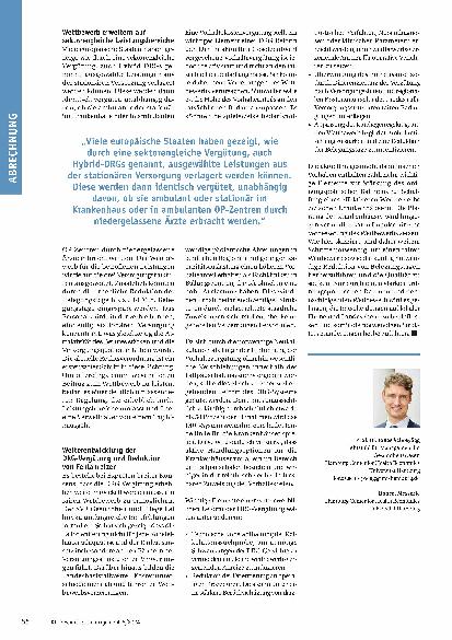 Vorschauseite 3: DRG-System – Wie geht s weiter? Krankenhausreform zwischen Planung und Wettbewerb