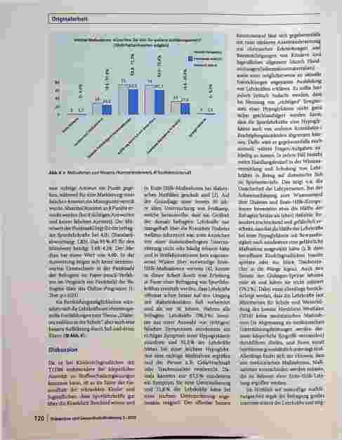 Vorschauseite 6: Kinder und Jugendliche mit Typ-1-Diabetes mellitus im Schulsport - eine Untersuchung zur Erfassung des Wissensstandes/der Erste-Hilfe-Kompetenzen von Sportlehrkräften in NRW
