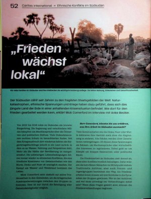 Vorschauseite 1: " Frieden wächst lokal"