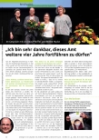 Vorschauseite 1: "Ich bin sehr dankbar, dieses Amt weitere vier Jahre fortführen zu dürfen."