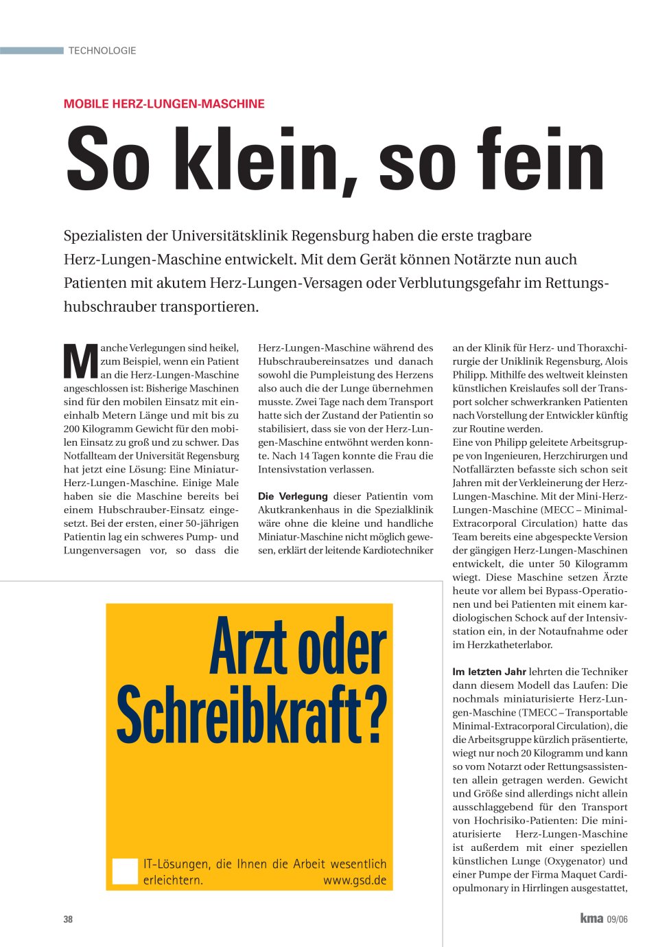 Vorschauseite 1: So klein, so fein