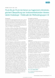 Vorschauseite 1: Flush-Brush-Flush-Verfahren zur hygienisch-mikrobiologischen Überprüfung von Instrumentenkanälen thermolabiler Endoskope - Feldstudie der Methodengruppe 2.0