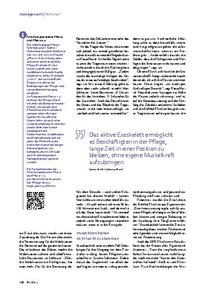 Vorschauseite 3: Aktive und passive Exoskelette Die Kraftverstärker