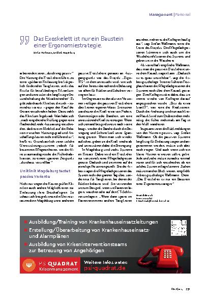 Vorschauseite 4: Aktive und passive Exoskelette Die Kraftverstärker