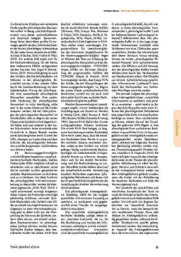 Vorschauseite 3: Störungen des Schriftspracherwerbs